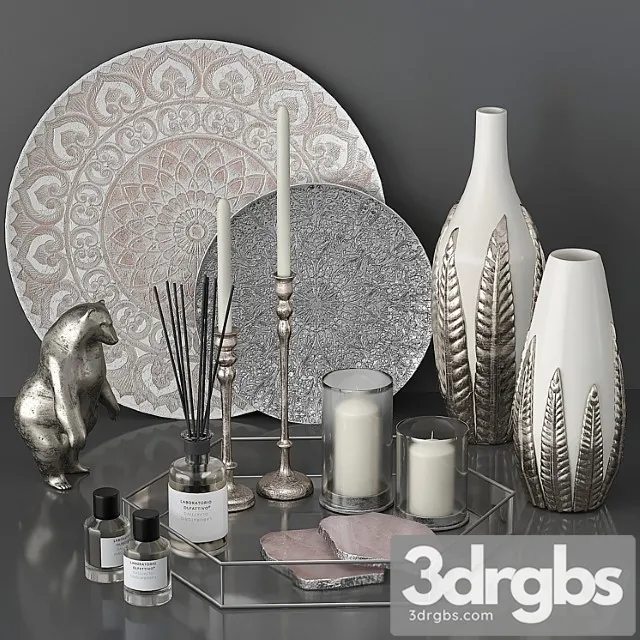 Decor set silver