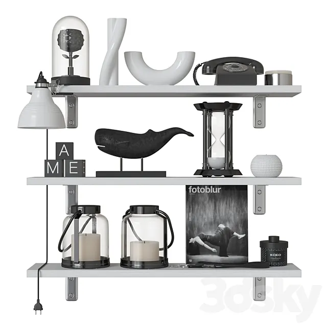 Decor Set_10 3DS Max Model