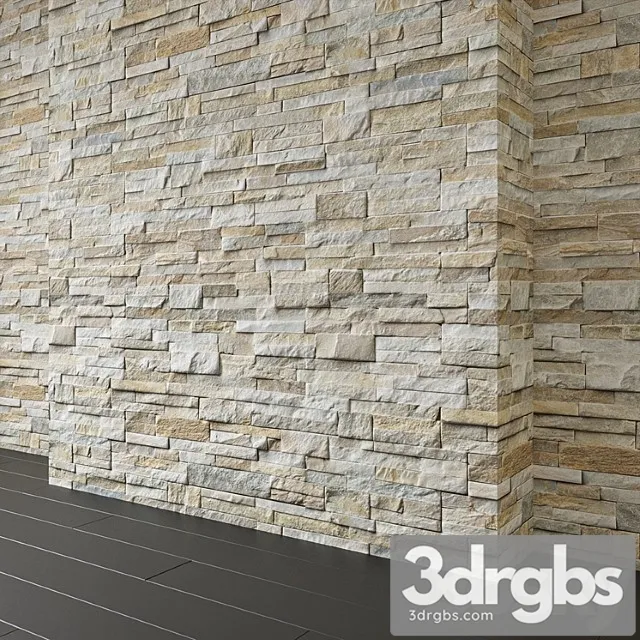 Decor stone msi golden honey 3dsmax Download