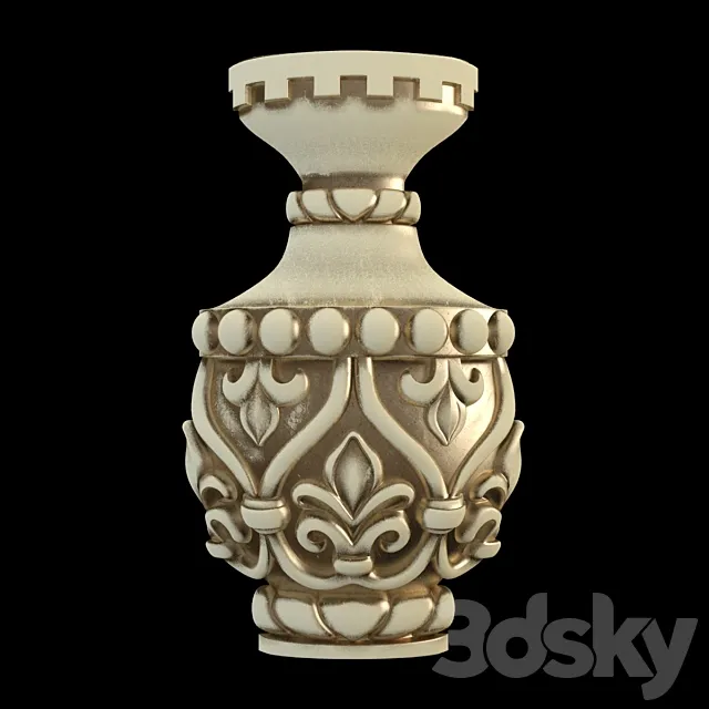 Decor vase 3DS Max Model