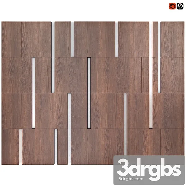 Decor wood panel 33 3dsmax Download