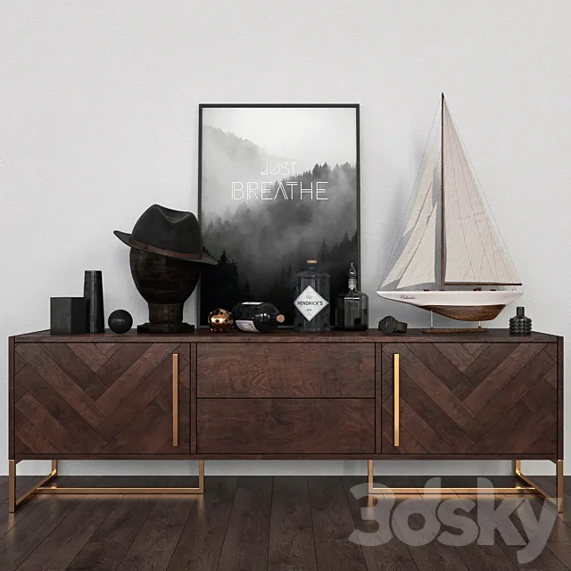 Decor_set 3ds Max