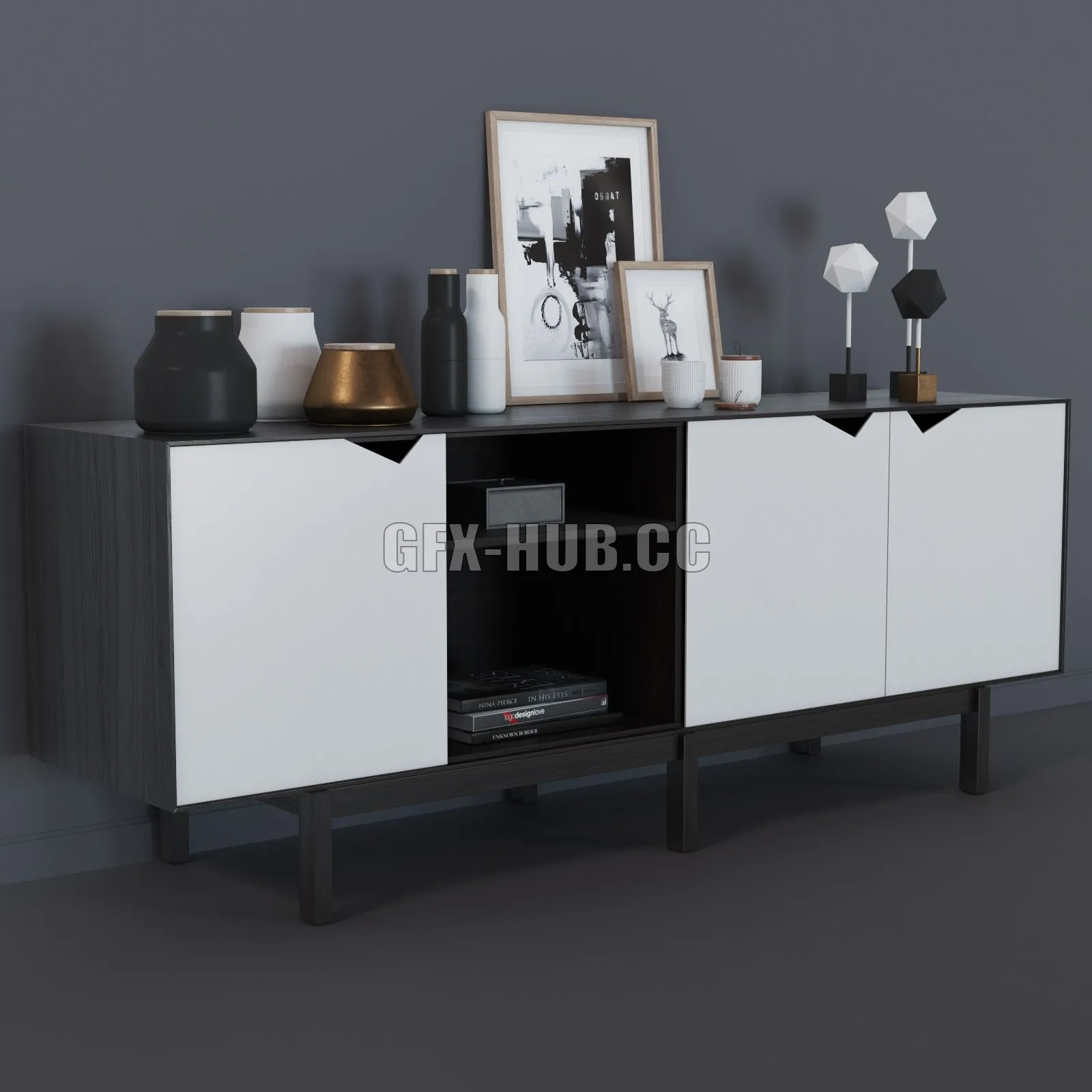 Decor_set_002 3dsMax Model
