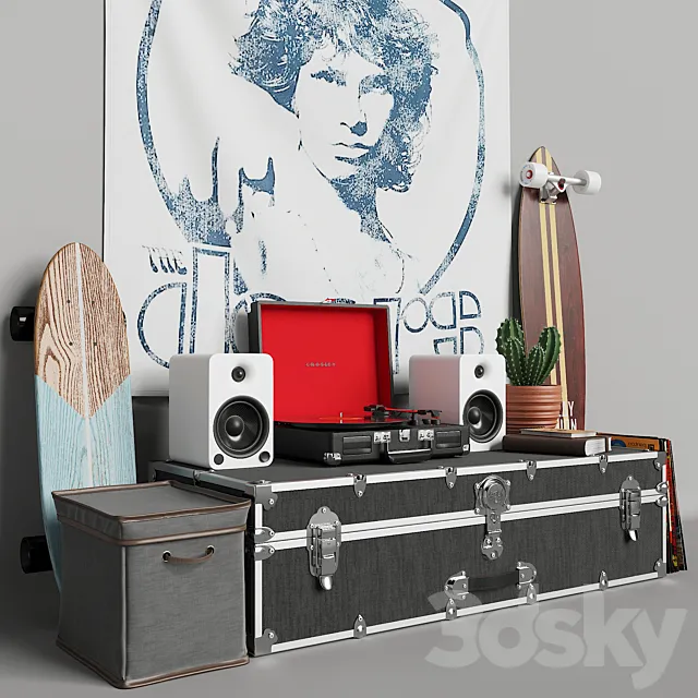 Decor_set_Sk_2 3DS Max Model
