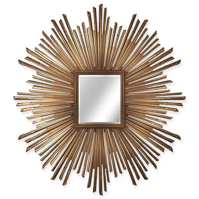 decoration – 17th C. Sunburst Mirror 3ds Max