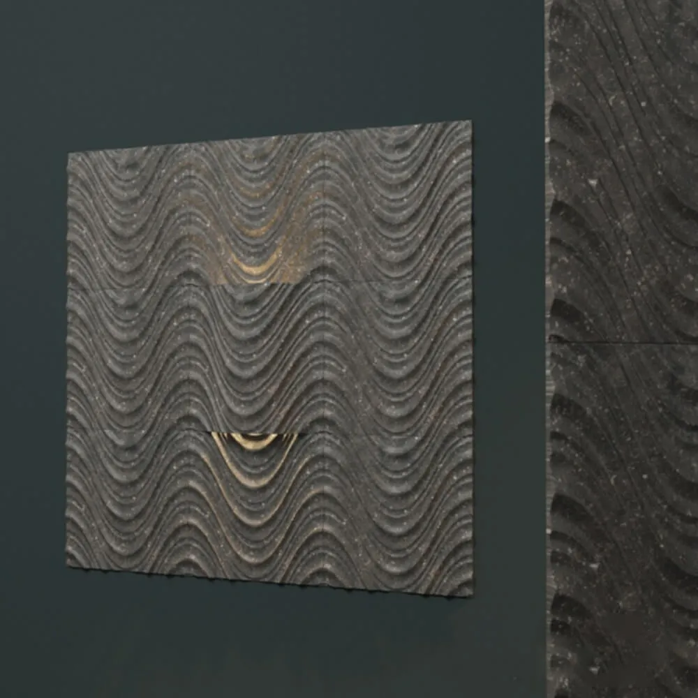 decoration – 3D panel for walls 3ds Max