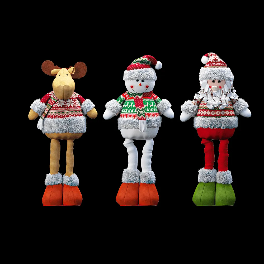 decoration – A set of Christmas toys 3ds Max