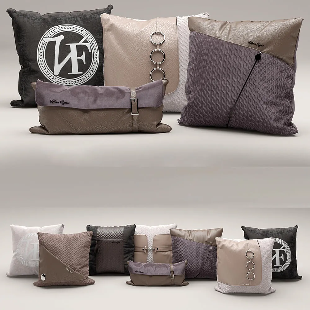 decoration – A set of pillows from Vittoria Frigerio 3ds Max