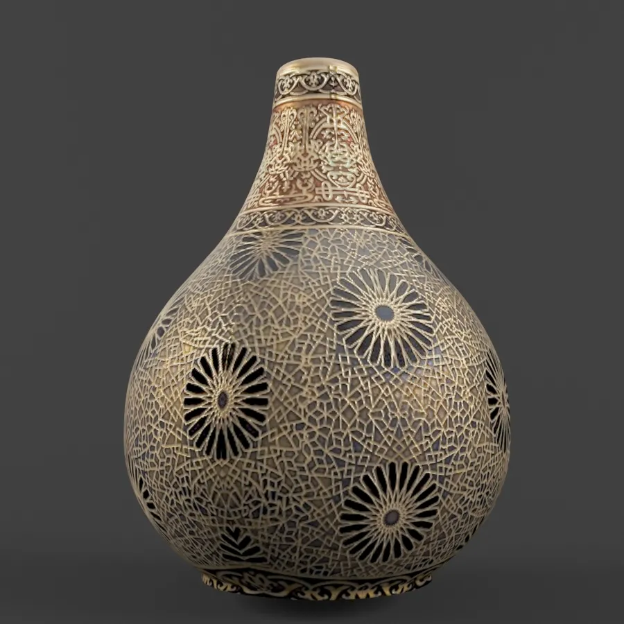 decoration – Ain morrocan vase  06 3ds Max