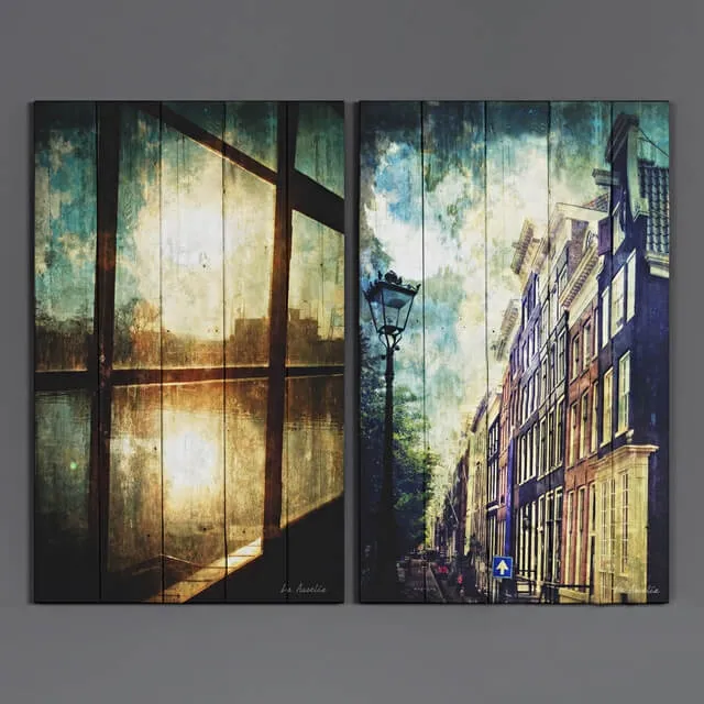 decoration – Art Panels by La Aurelia 3 3ds Max
