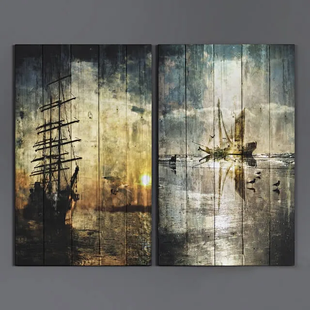 decoration – Art Panels by La Aurelia 4 3ds Max