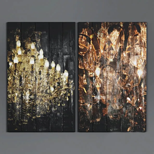 decoration – Art Panels by La Aurelia2 3ds Max