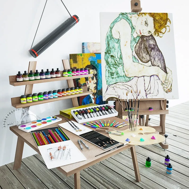 decoration – Art Supplies 3ds Max