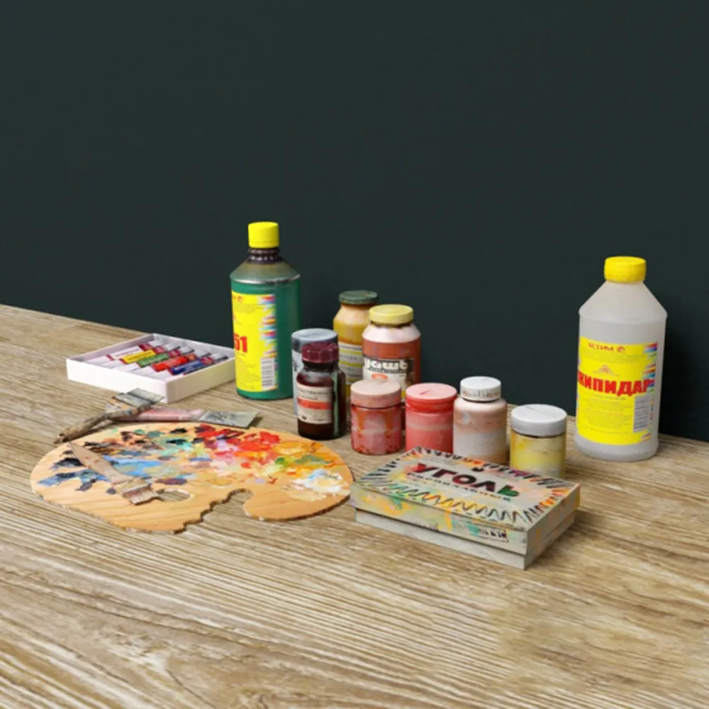 decoration – Art tools 3ds Max
