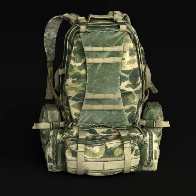 decoration – Backpack 4 3ds Max