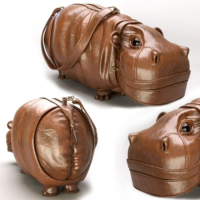 decoration – Bag behemoth KabaBaggu 3ds Max
