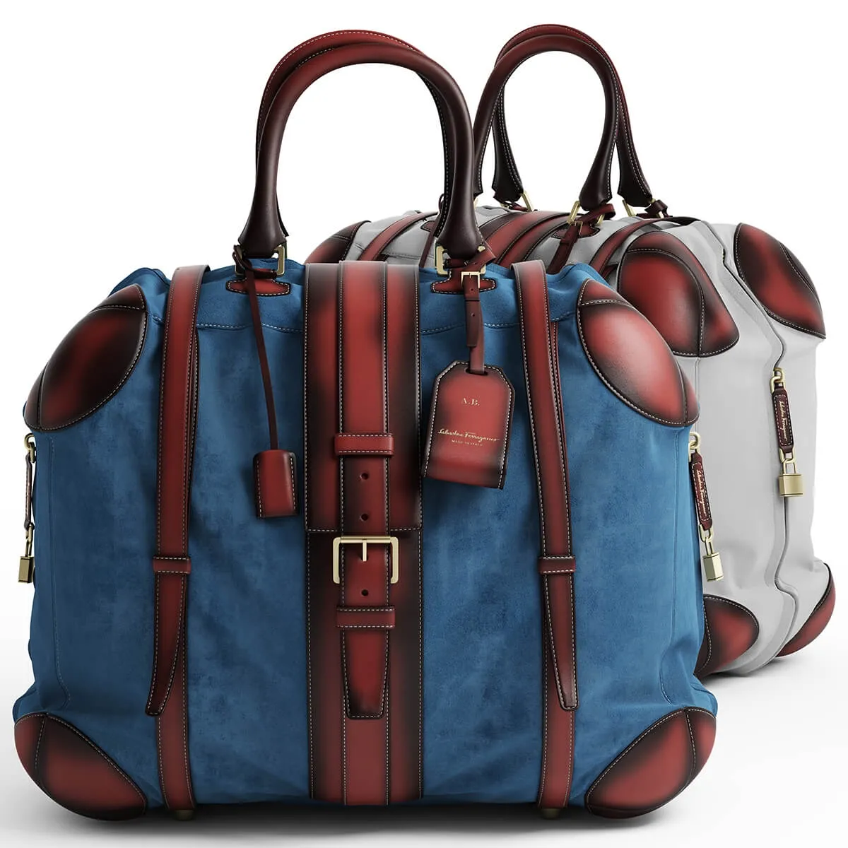 decoration – Bags salvatore ferragamo 3ds Max