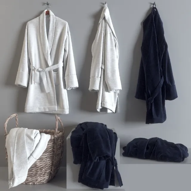 decoration – Bathrobe 3ds Max
