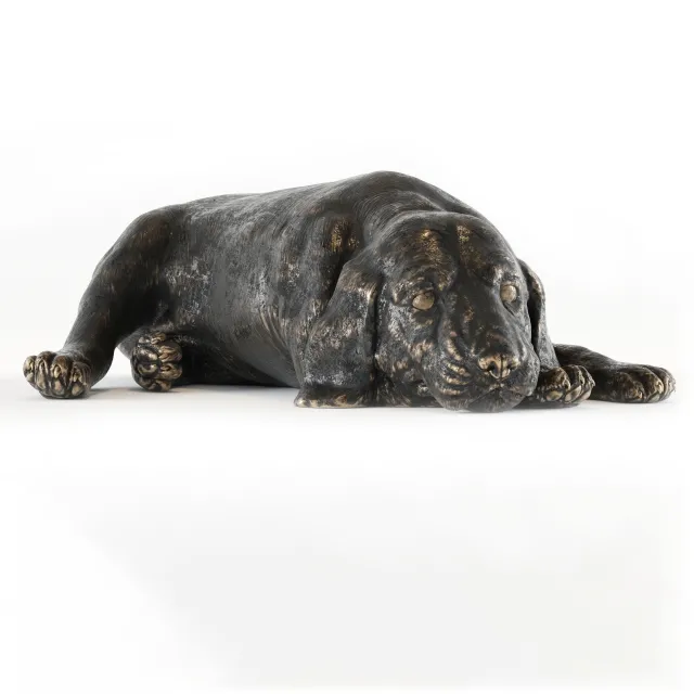 decoration – Beagle figurine 3ds Max