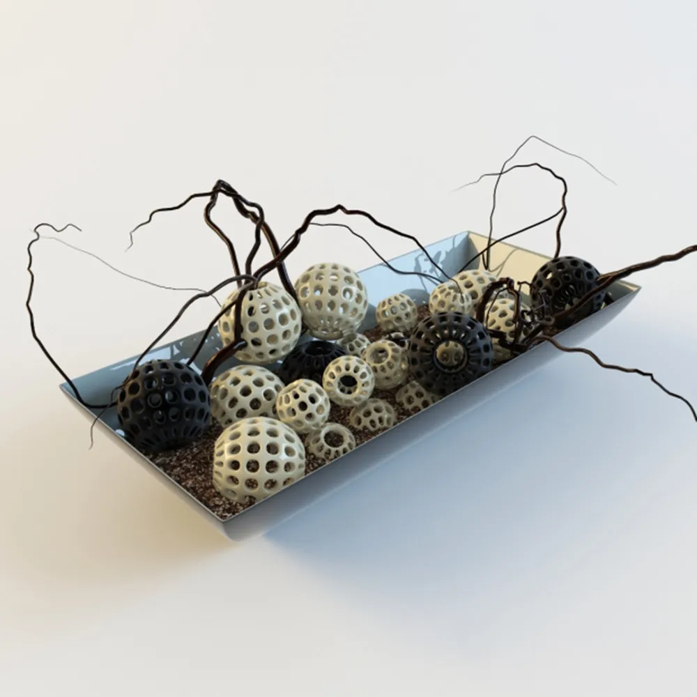 decoration – Beautiful decorative items 3ds Max