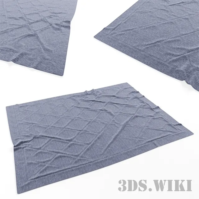 decoration – Beautiful solid color modern carpet 3ds Max