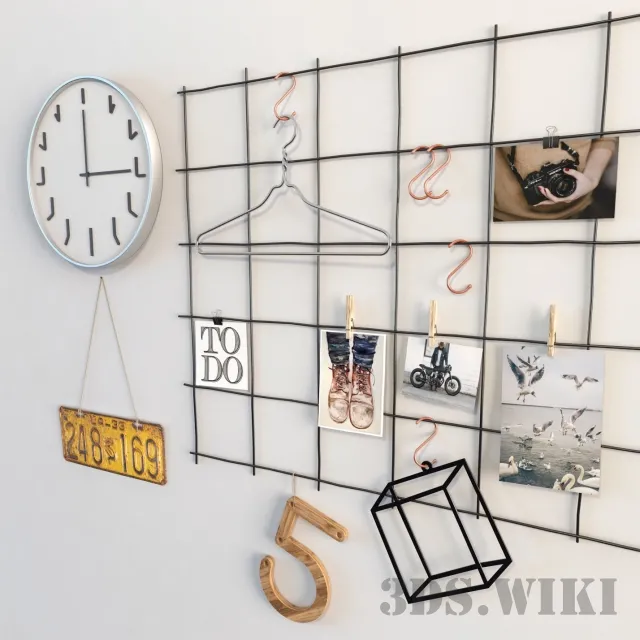 decoration – Beautiful wall decorations 3ds Max