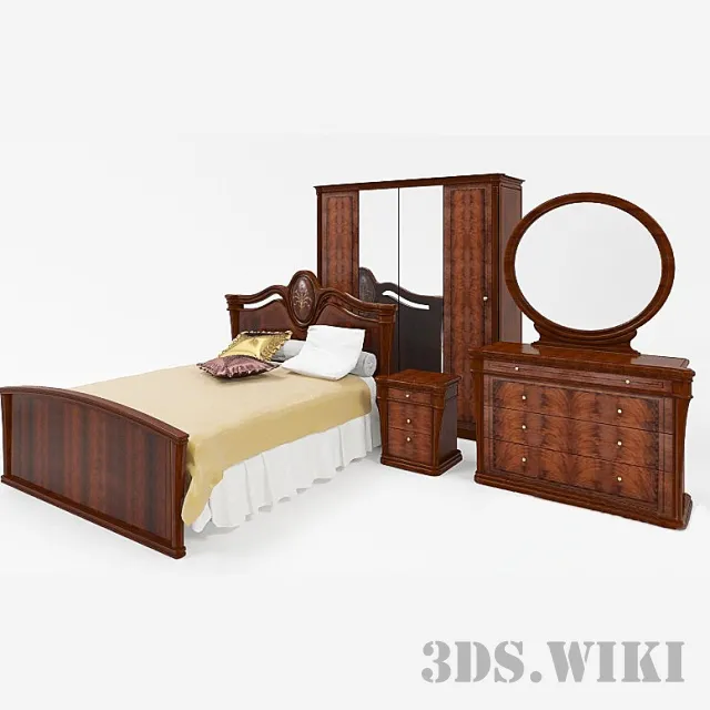 decoration – Bedroom furniture 3ds Max