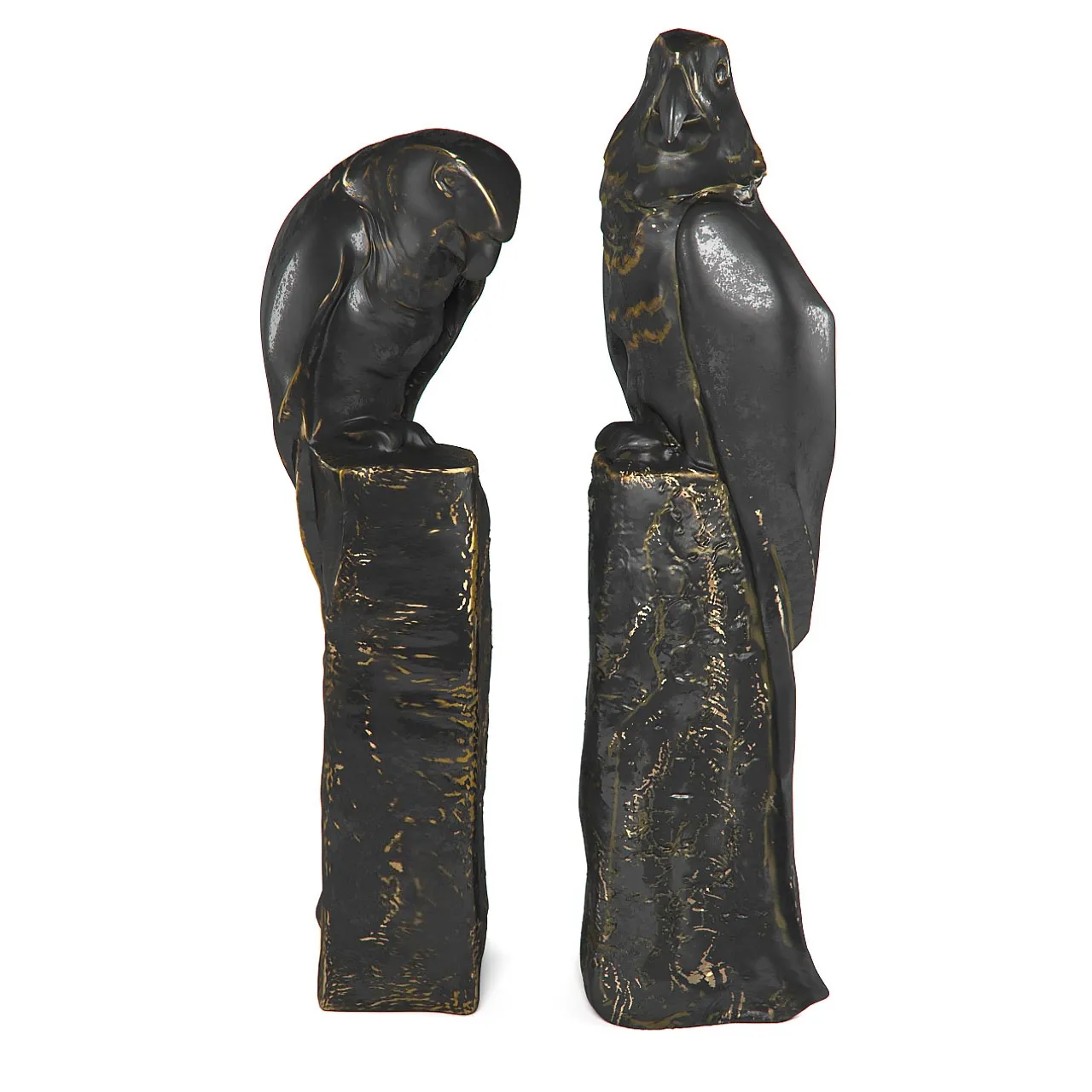 decoration – Book Stand Perroquet set of 2 3ds Max