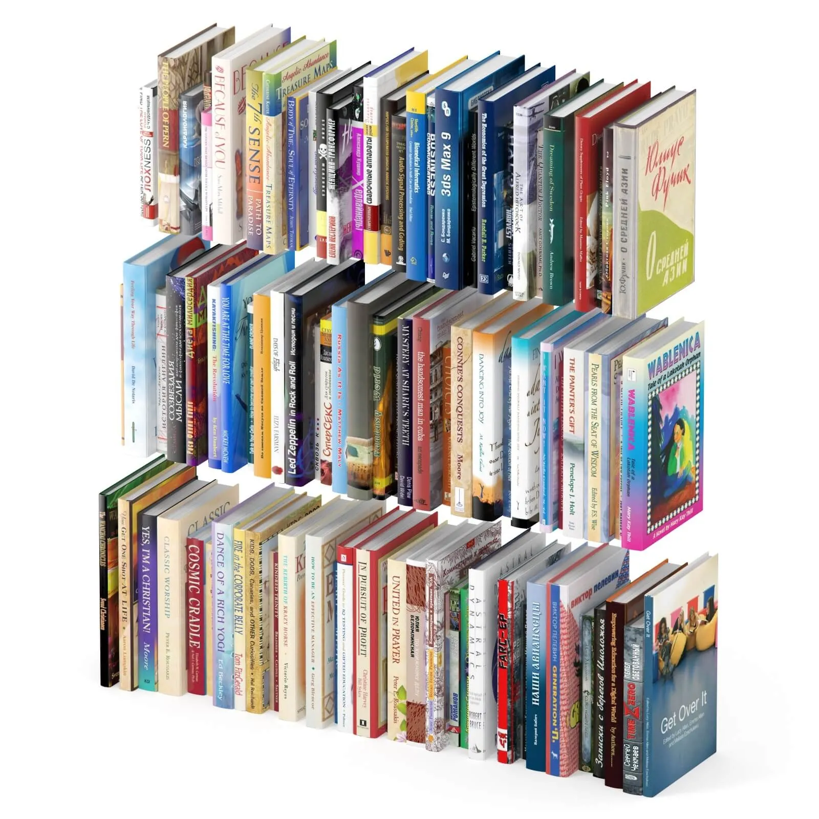 decoration – Books 100pcs 3ds Max