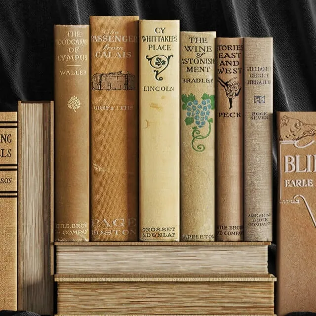 decoration – Books #2 3ds Max