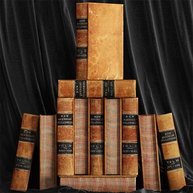 decoration – Books #4 3ds Max