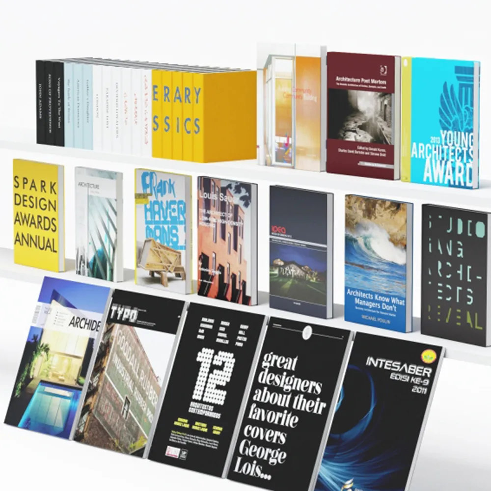 decoration – Books and magazines 3ds Max