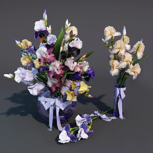 decoration – Bouquet of flowers 16 3ds Max