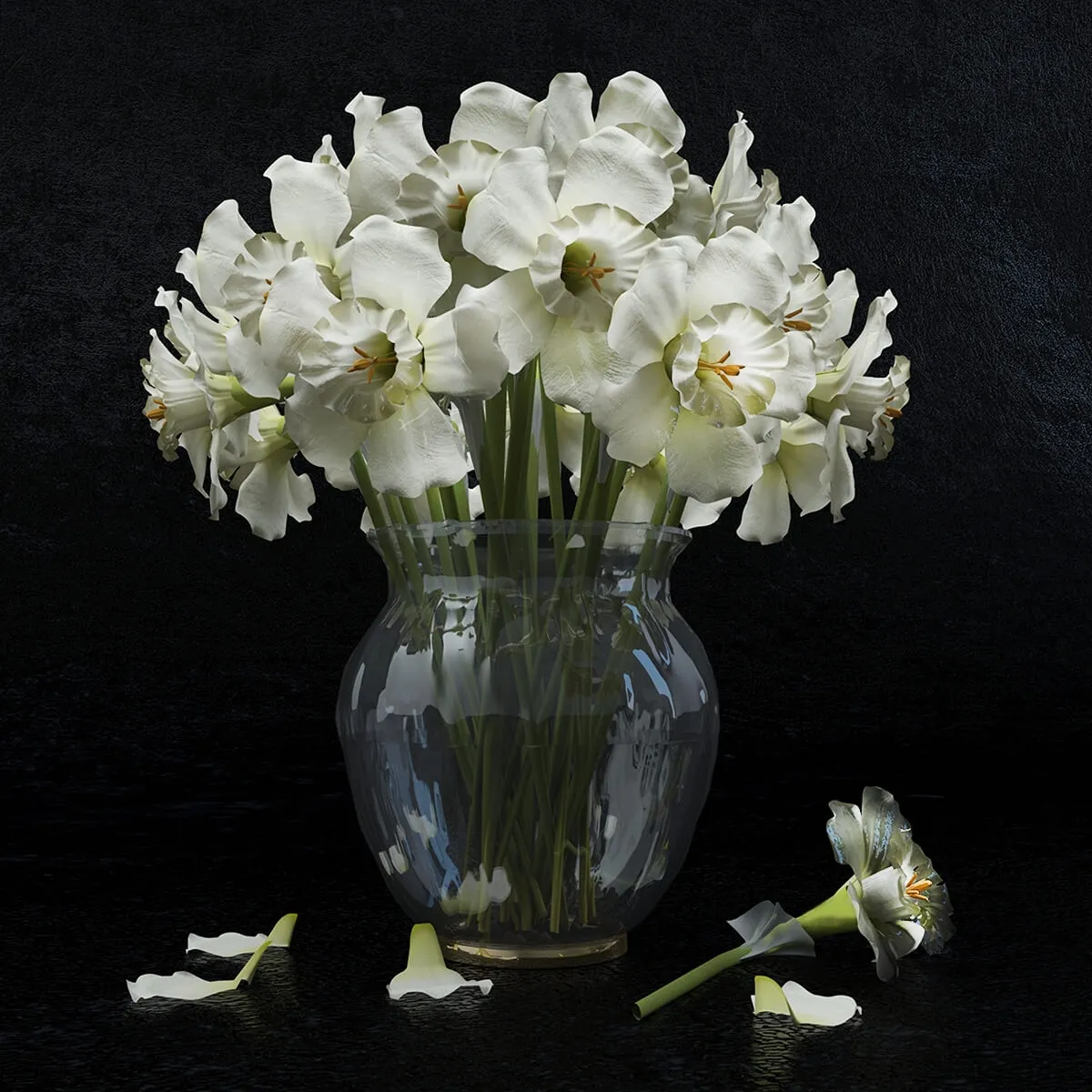 decoration – Bouquet of flowers 56 3ds Max