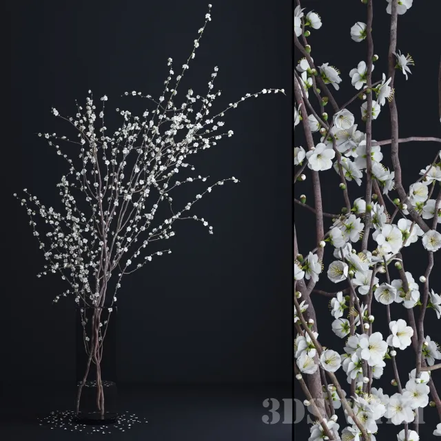 decoration – Branches 3ds Max