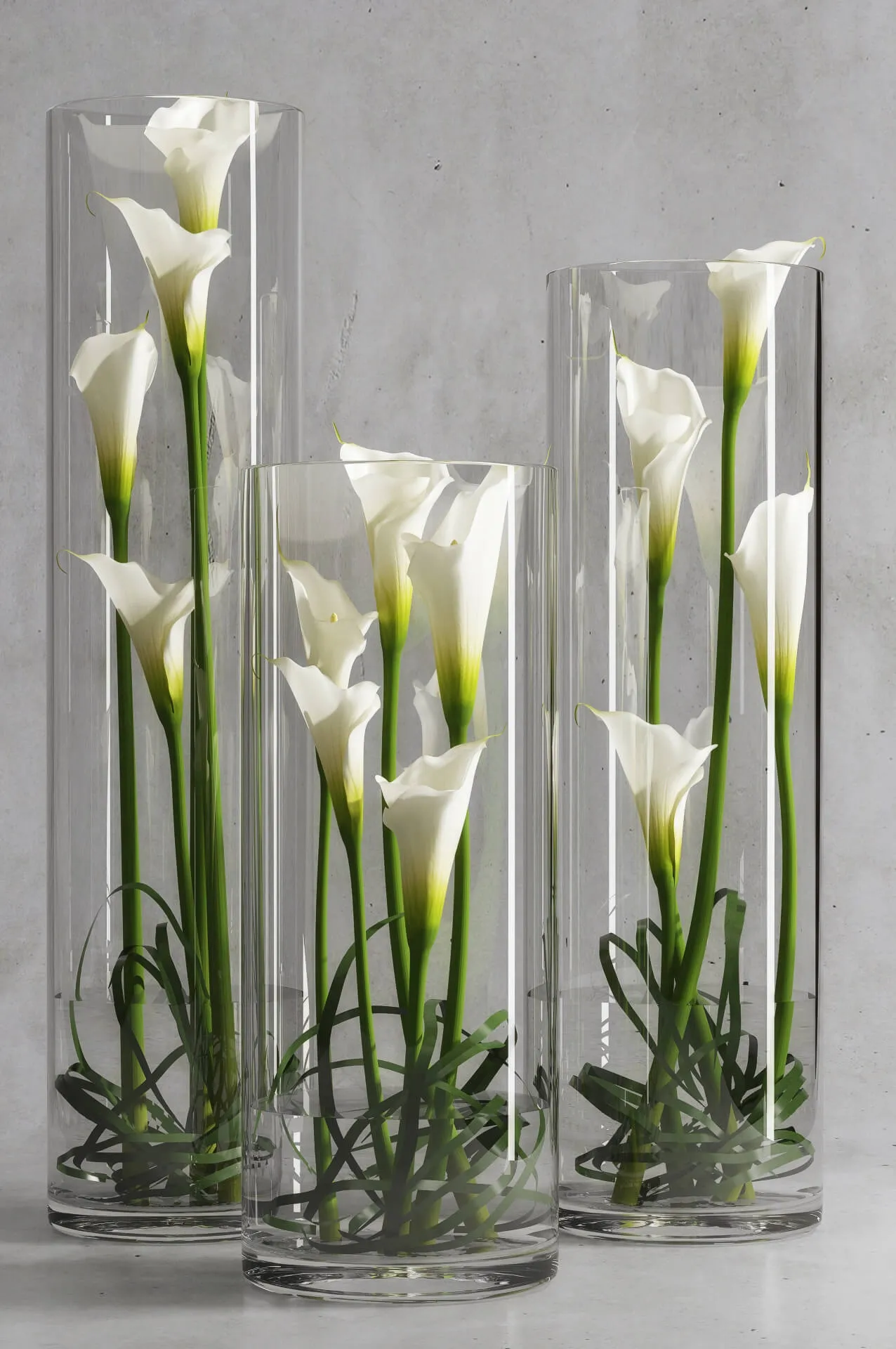 decoration – Calla Lily 6 3ds Max