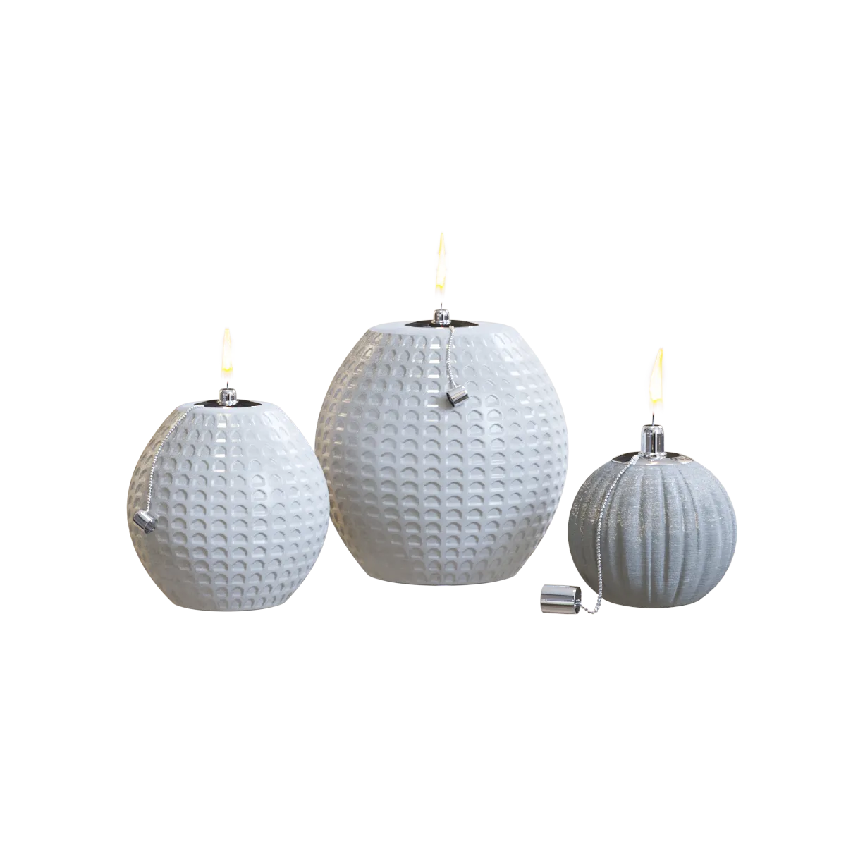 decoration – Candles set 3ds Max