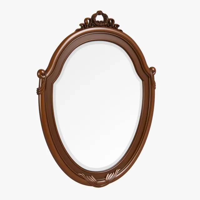 decoration – Carpenter Console mirror 740x39x960 3ds Max