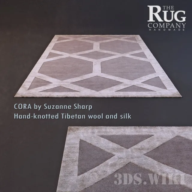 decoration – Carpet Cora by Suzanne Sharp 3ds Max