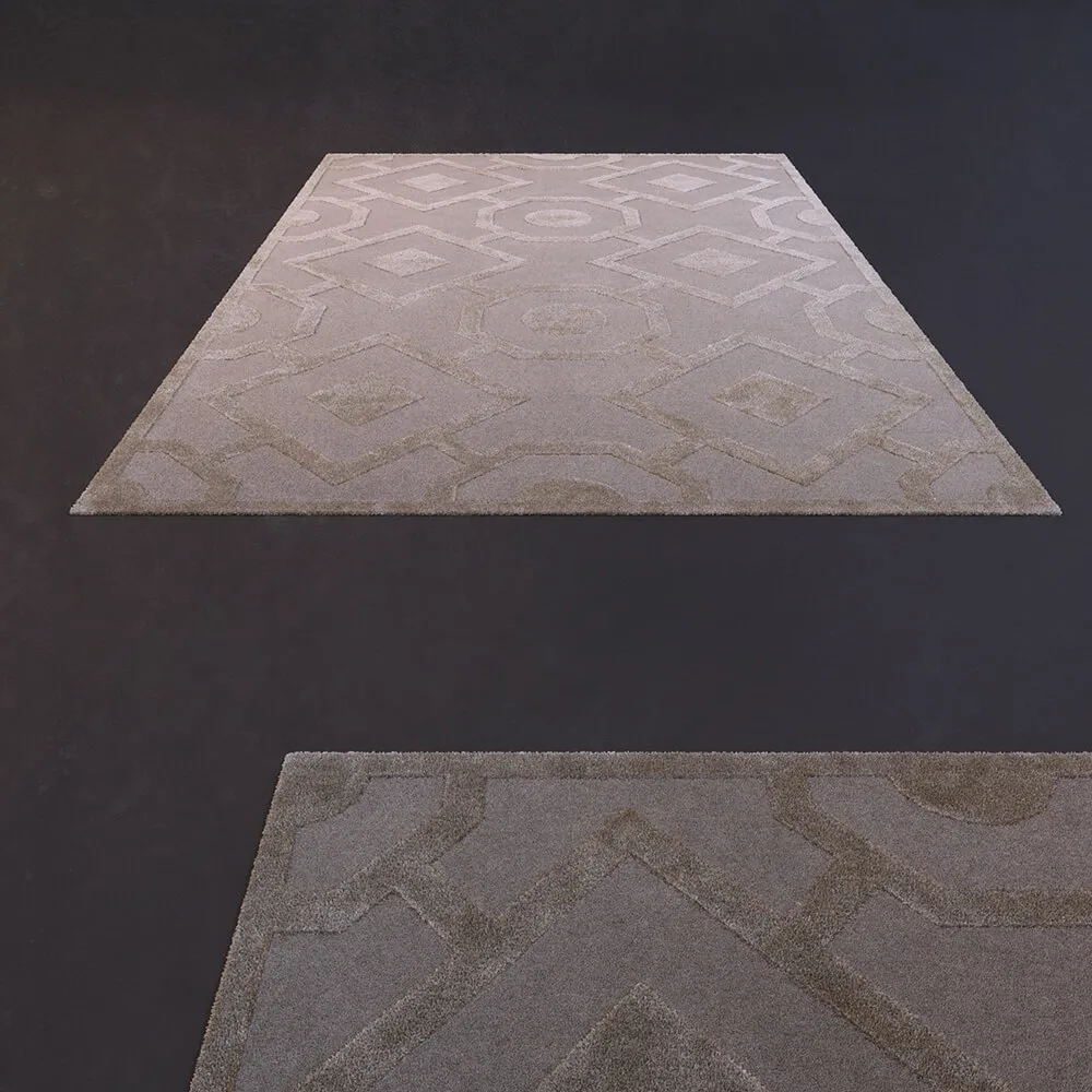 decoration – Carpet Romy by Suzanne Sharp 9 3ds Max