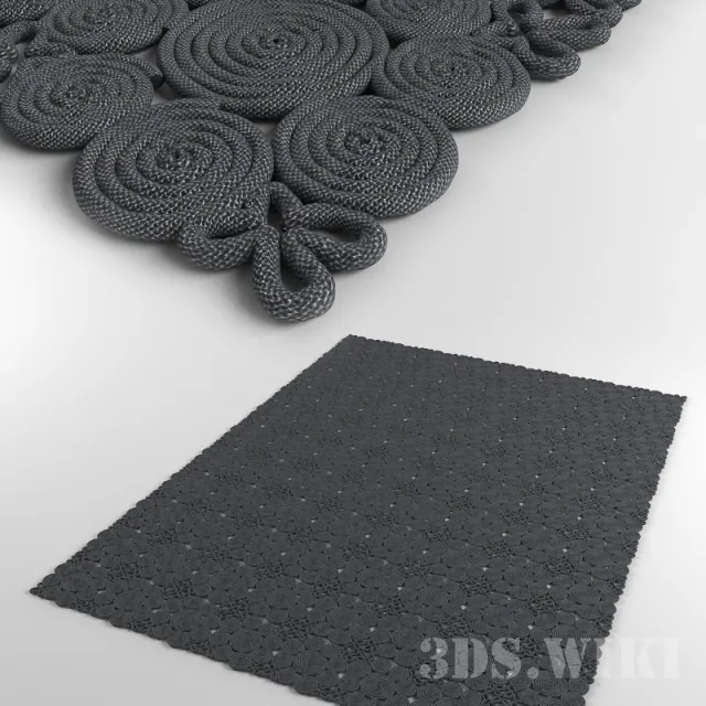 decoration – Carpet SPIN By Paola Lenti 3ds Max
