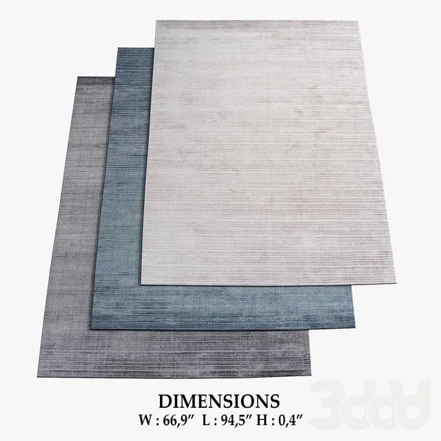 DECORATION – CARPETS – 3D MODELS – 3DS MAX – FREE DOWNLOAD – 2908