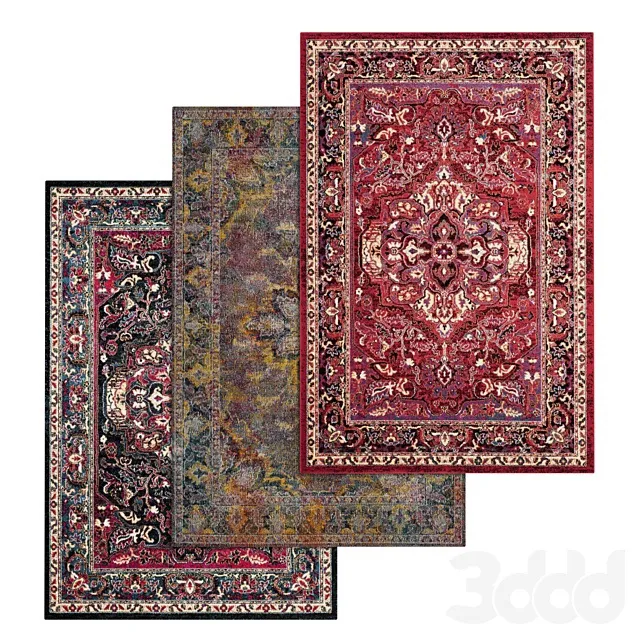 DECORATION – CARPETS – 3D MODELS – 3DS MAX – FREE DOWNLOAD – 3165