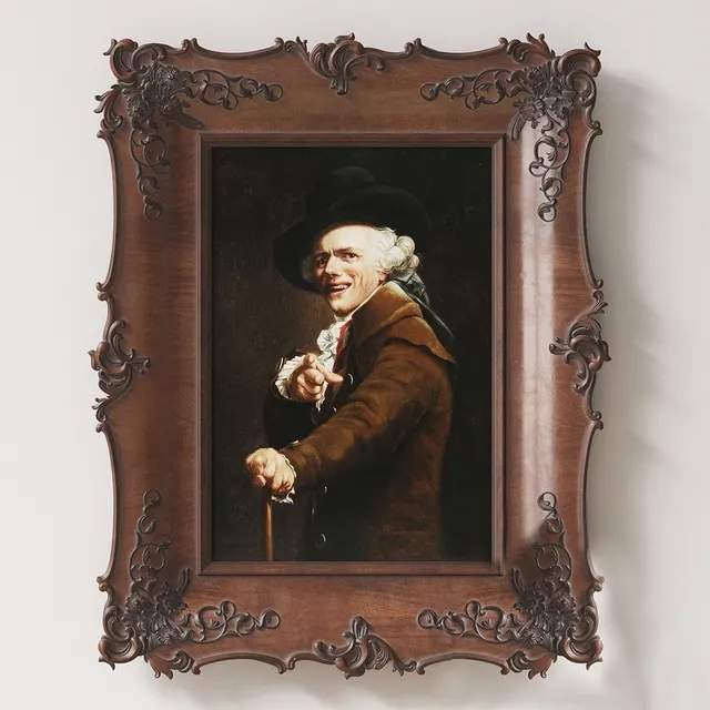 decoration – Carved Frame 3ds Max