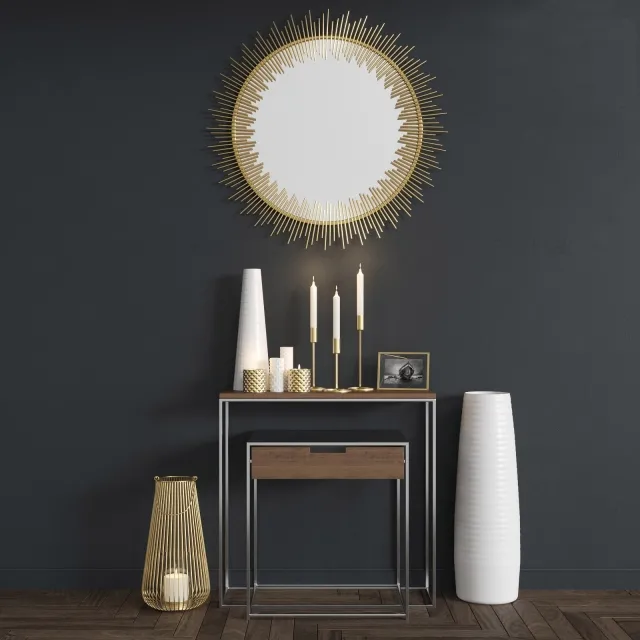 decoration – CB2 Decor Set 2 3ds Max