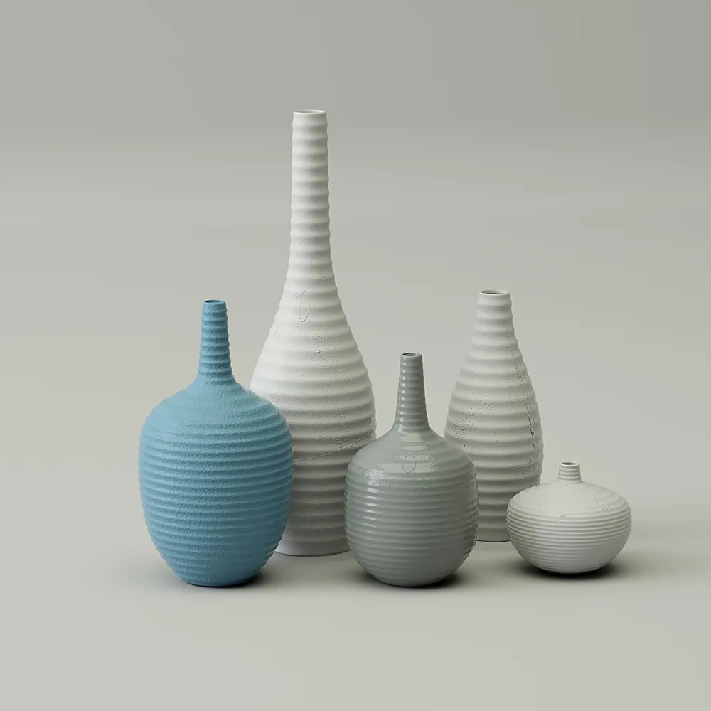 decoration – Ceramicist vase collection 3ds Max