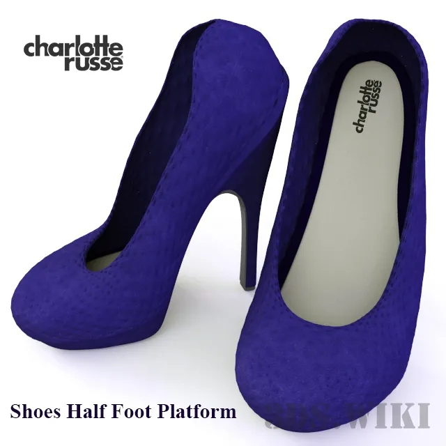 decoration – Charlotte Olympia Shoes 3ds Max