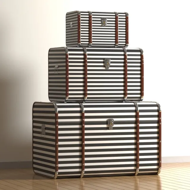 decoration – Chest Maritim 3ds Max