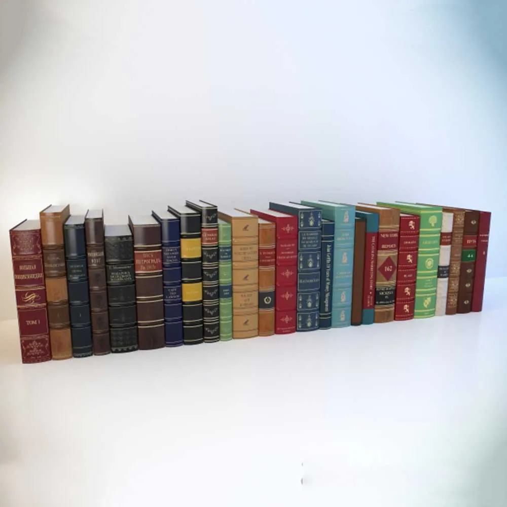 decoration – Classic books 3ds Max
