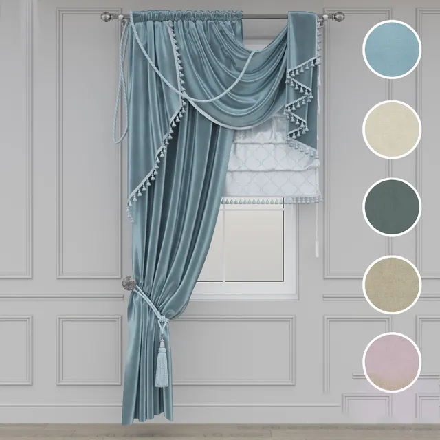 decoration – Classic curtain 1.1 3ds Max